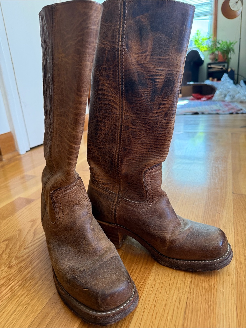 Vintage Frye Campus Boots
